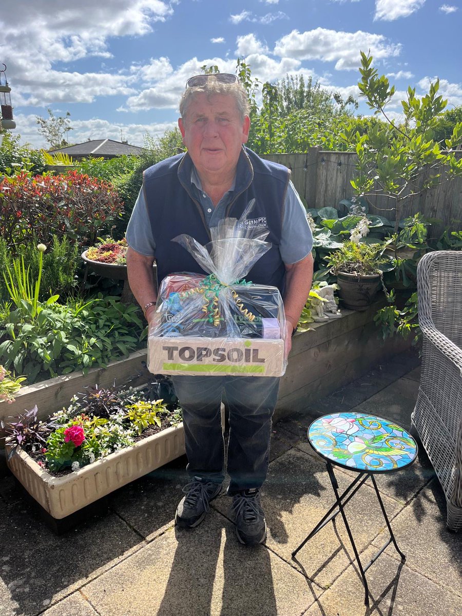 Our first prize draw hamper winner from the recent <a href="/RFURugbyGrounds/">STIGA Rugby Grounds Connected</a> event at Lutterworth..........

Congratulations to Rob Harding from Market Bosworth RC who's won a selection of TOPSOIL items, we hope you enjoy them.