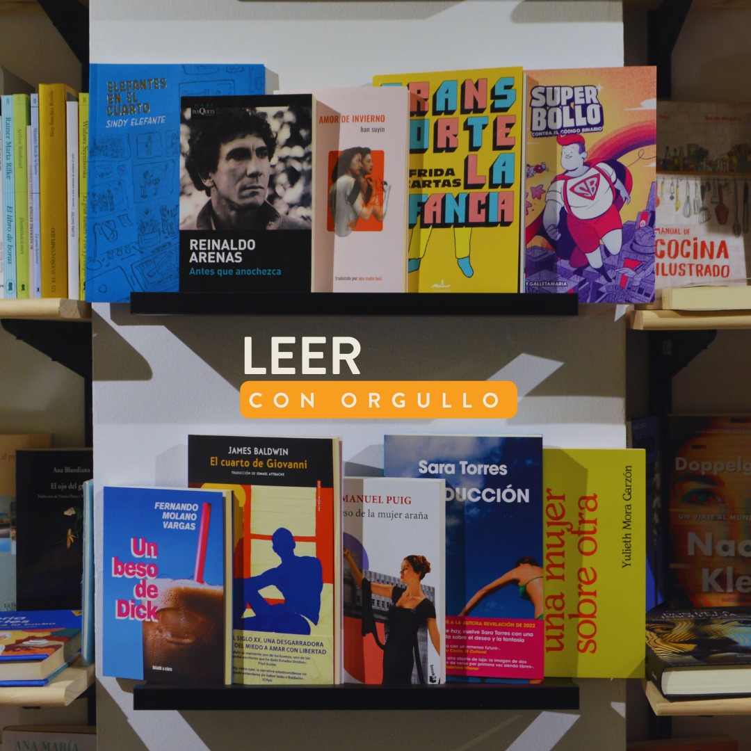 Continuamos con nuestras recomendaciones 𝗟𝗘𝗘𝗥 𝗖𝗢𝗡 𝗢𝗥𝗚𝗨𝗟𝗟𝗢. Aquí otras obras que nos ayudan a entender la importancia de la lucha por los derechos LGBTIQ+. ¡Encuentra estos libros y  más en C/Anunciación 2!

🧵Más detalles en el hilo