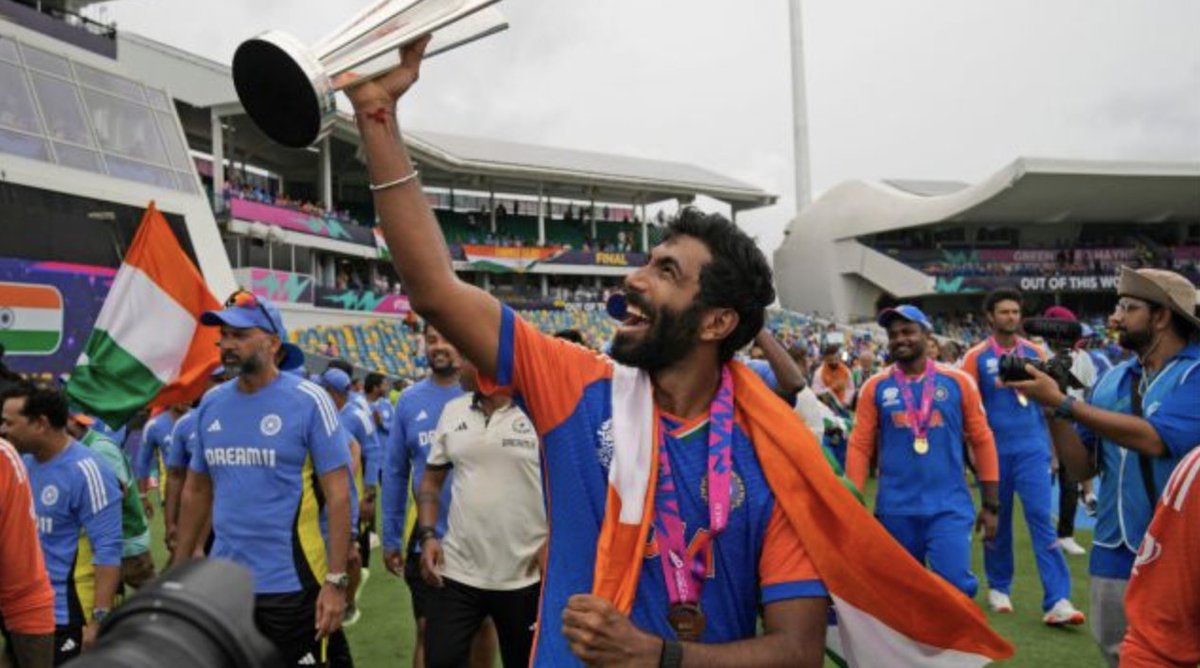 Animesh_Talks's tweet photo. T78-

I wanted to write a small tribute to the greatest white-ball bowler India has ever produced, probably among the top 3 across teams(and mind you, his red-ball career is still unravelling). The last point here is interesting😀. @Jaspritbumrah93 

1)Bumrah can make the ball talk. Literally. No kidding.
2)He is a mystery pacer (You have heard about mystery spinners before).
3)He could have walked into any white-ball team in any generation and led their attack.
4)His impact in matches is unmatched. People will have careers with more matches and wickets, but his wickets and spells help you win matches and championships. It's always the silverware. That's all that matters.
5) He has true leadership qualities. When another bowler bowls with him, they raise their game and the team benefits.
6) His self-belief is out of this world. People commented about his difficult bowling action and his short run-up. He had injuries, but he is destined for greatness. You can't keep such a man down for long.
7)I have never found him panicking, whatever the challenge, and I have been watching cricket for 30 years. This speaks volumes about his temperament.
8)He has all the balls possible in cricket in his armoury, be it inswing, outswing, cutters, bouncers, slower ones, dippers, yorkers, slow bouncers, or length balls. He can hit 145kmph with ease, which makes him a "Jack of all trades, Master of all."
9)He can read batters's minds and starts thinking like them.
10) Lastly, he is a national treasure; we should use him judiciously. They don't make them like him anymore.
11)I have a ball signed by him with my name, which I got 9 years ago, and there were more seasoned players in that gathering. Somehow, I knew all the above points would happen back then😉❤️

Please add if you think I have missed out on something.