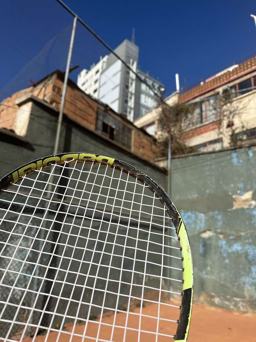 10PAMELA20's tweet image. Morning tenis 🎾 and the audience 🕊️