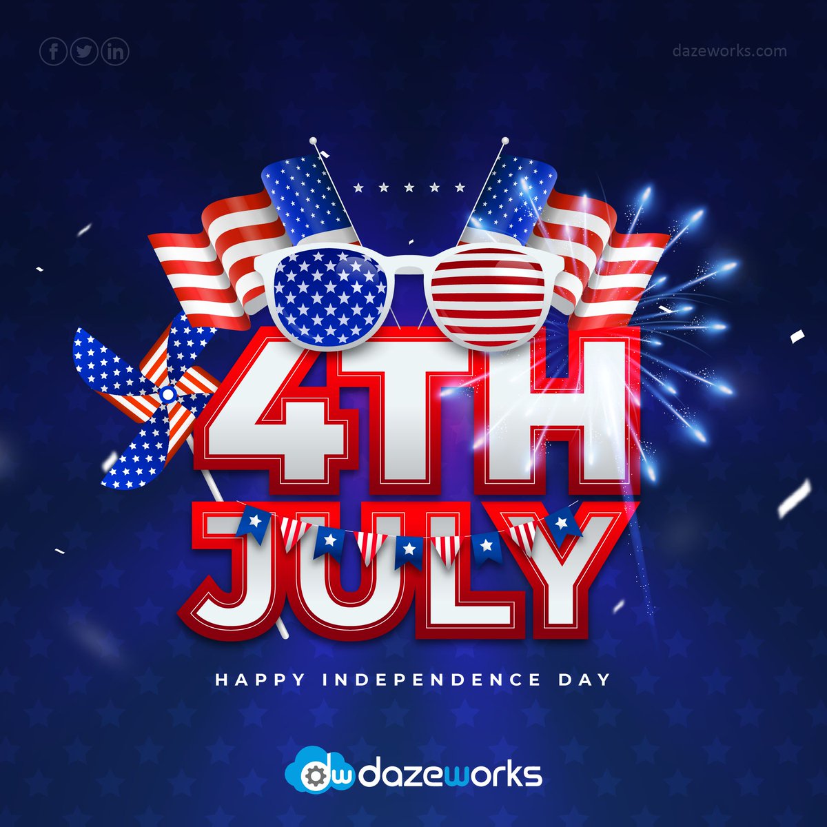 #IndependenceDay #Fireworks #Celebration #USA #Patriotic #RedWhiteBlue #Freedom #July4th #AmericanSpirit  #LandoftheFree #HomeoftheBrave #GodBlessAmerica #UnitedWeStand