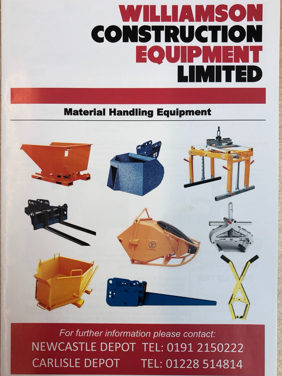 Our newly updated Material Handling Equipment brochure is now ready and definitely worth a read so either drop in, give us a call or download a copy from the website😀.