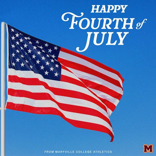 Happy Fourth of July from your Maryville College Athletics family. 

#GoScots // #RepTheM