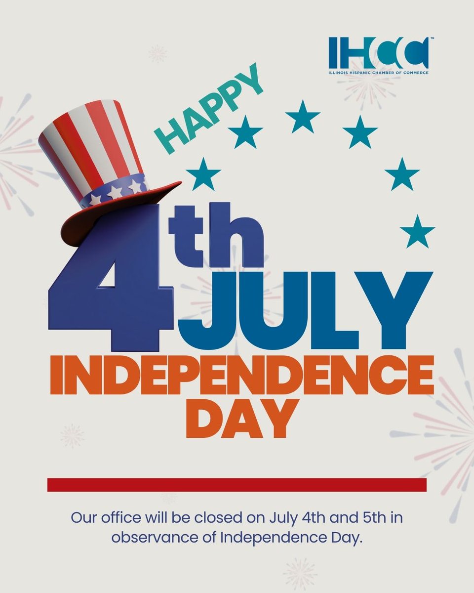 Happy 4th of July from us to you! 🎇🌟🎆

Today, we honor the birth of our nation and the opportunities it offers. Let us celebrate with joy and unity, committed to defending liberty and justice for all.

#IndependenceDay