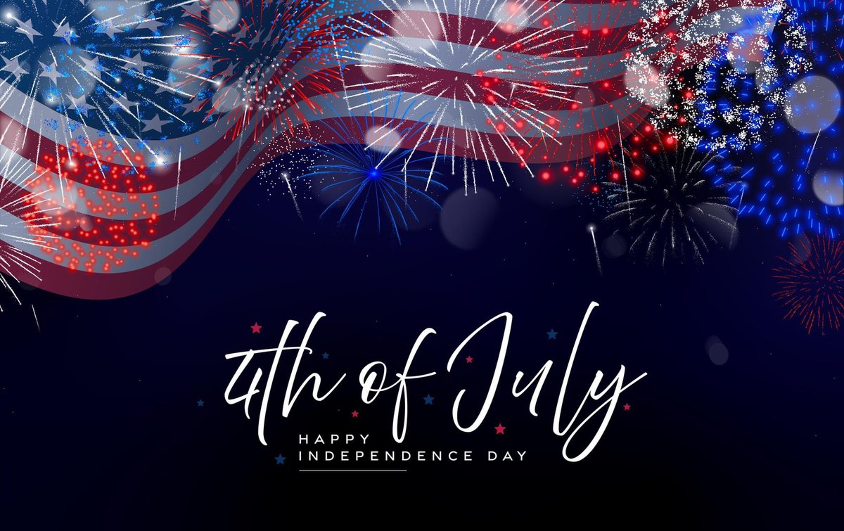 SmartRecruitIT's tweet image. Happy Independence Day 4th of July from the team at #SmartRecruitIT!

Wishing you and your families a safe and joyous celebration! 🥳🎊

#IndependenceDay2024 #USA #America #4thOfJuly #Celebrations
