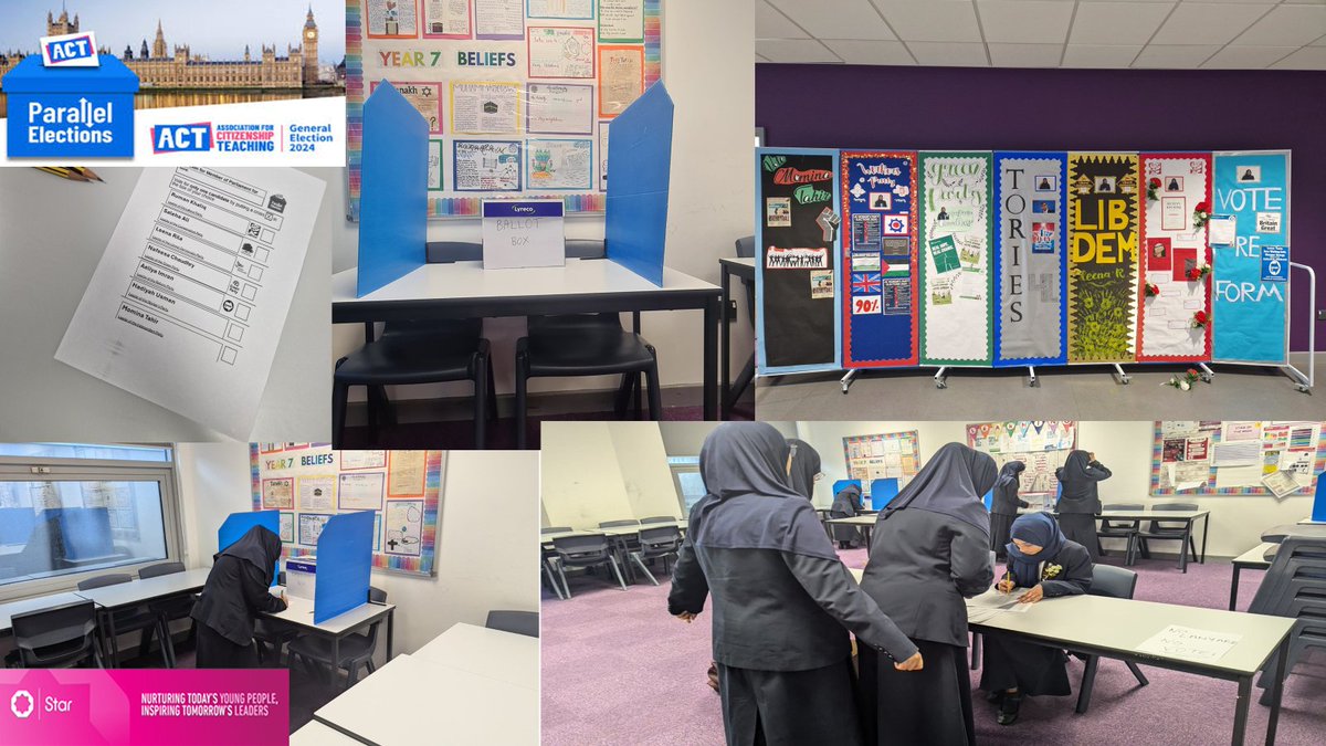 edengirlsslough's tweet photo. The EGS student body take to the ballot station in G28 to vote for their party of choice for the parallel election. #ParallelElection #Voting #FutureReady #HavingAnMySay #MakingAChange https://t.co/1jvUaFhV5l