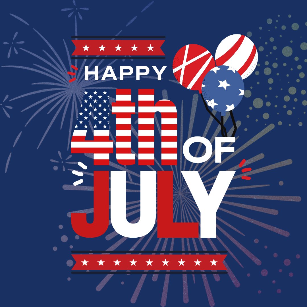 KitzMoSushi's tweet photo. Happy 4th of July from all of us at Kitzmo Sushi! Wishing you a day full of celebration, fireworks, and of course, great company. 🇺🇸 https://t.co/sYeaxEnRSg