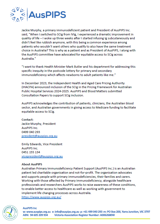 AusPIPS Inc. tweet media