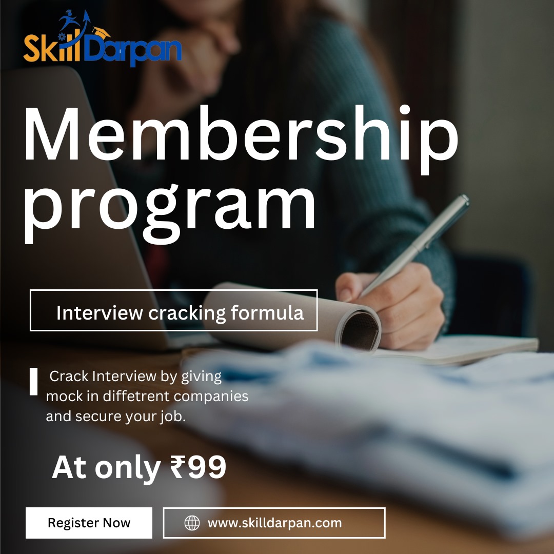skilldarpan's tweet photo. Darpan has launched a new program for fresh graduates especially 2024 and 2025 where students can give mock interviews and be future ready and industry ready. Just at range of ₹99 practice your goal with fullest #SkillDarpan #FutureReady #IndustryReady #communicationskills #Bhub https://t.co/NYhyb8jKl5