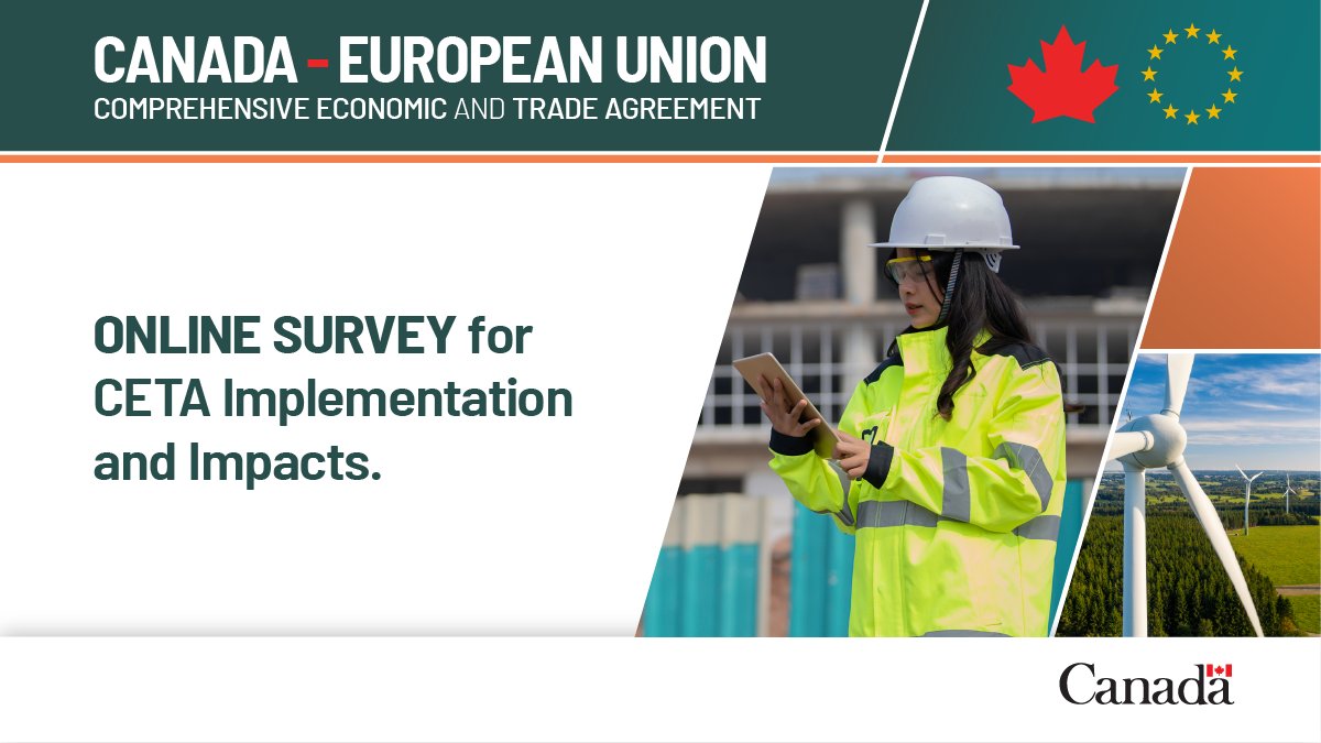 Canada Trade (@canadatrade) on Twitter photo #CETA plays an important role in Canada’s steadily deepening partnership with the EU. 🇨🇦🇪🇺
The <a href="/EU_Commission/">European Commission</a> is gathering views on #CETA’s implementation and its impacts.
We invite you to share your experiences before September 16th: ec.europa.eu/info/law/bette… #CETA plays an important role in Canada’s steadily deepening partnership with the EU. 🇨🇦🇪🇺
The <a href="/EU_Commission/">European Commission</a> is gathering views on #CETA’s implementation and its impacts.
We invite you to share your experiences before September 16th: ec.europa.eu/info/law/bette…