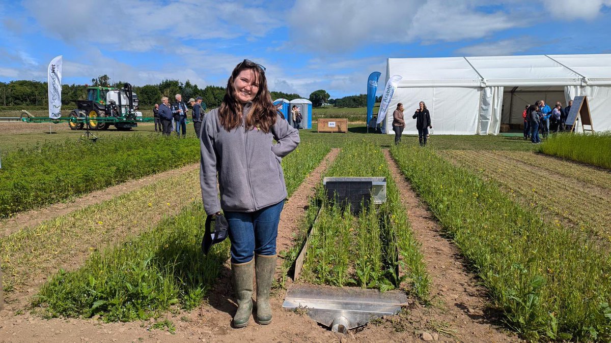 Cristina McBride (@crismcbride) on Twitter photo Had a great time at <a href="/ArableScotland/">Arable Scotland</a> discussing how cover crops can bind soil with farmers, researchers and others. Inspiring conversations ⭐️ automatic tractors 🚜 and farming video games 🎮!
#ArableScotland24 Had a great time at <a href="/ArableScotland/">Arable Scotland</a> discussing how cover crops can bind soil with farmers, researchers and others. Inspiring conversations ⭐️ automatic tractors 🚜 and farming video games 🎮!
#ArableScotland24