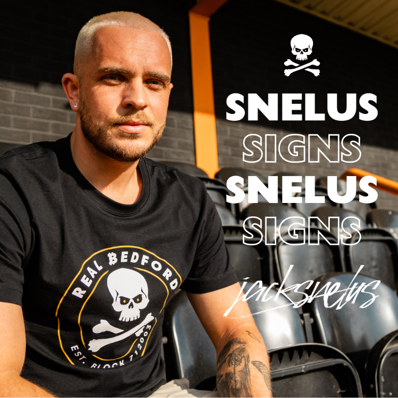 realbedford's tweet photo. ✍️ 𝐒𝐧𝐞𝐥𝐮𝐬 𝐒𝐢𝐠𝐧𝐬

We're delighted to announce that @JackSnelus1 has joined the club ahead of the upcoming campaign!

Read more here 👇