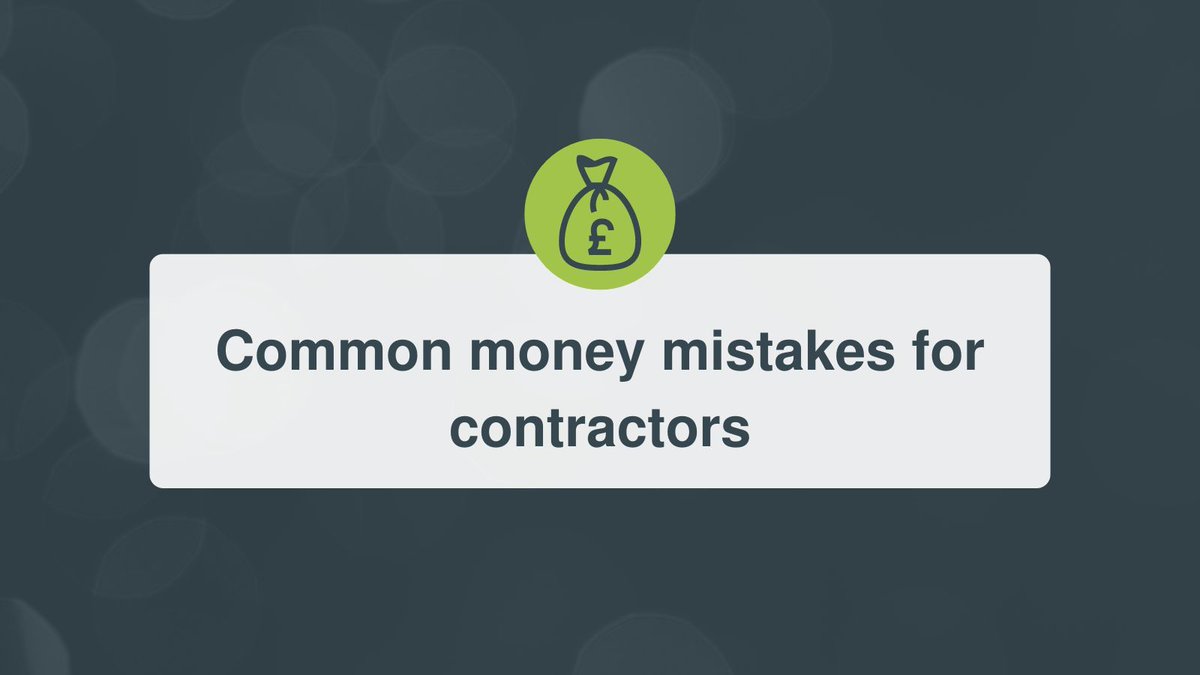 itcontracting's tweet image. The blunders typically made when working via a limited company, sometimes regardless of contractor experience. Christian Hickmott at @integroacc discusses here: buff.ly/4csNbao

#money #contractors #payment
