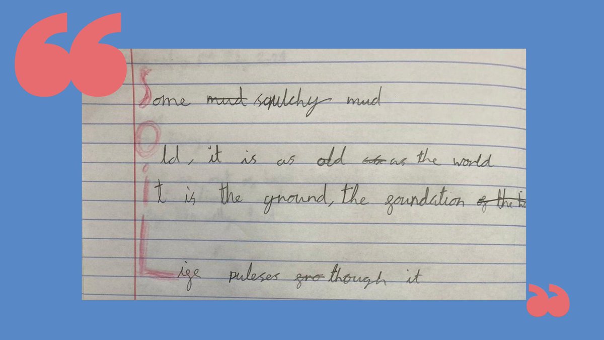 Jenni Rant (@sawtrust) on Twitter photo Having a great day at Beccles Primary Academy exploring #soil with <a href="/JohnInnesCentre/">John Innes Centre</a> scientists @MattHutchings10
We love this #science soil inspired acrostic #poem created by a year 4 student
<a href="/CountryTrust/">Country Trust</a>
#PlantYourPants Having a great day at Beccles Primary Academy exploring #soil with <a href="/JohnInnesCentre/">John Innes Centre</a> scientists @MattHutchings10
We love this #science soil inspired acrostic #poem created by a year 4 student
<a href="/CountryTrust/">Country Trust</a>
#PlantYourPants