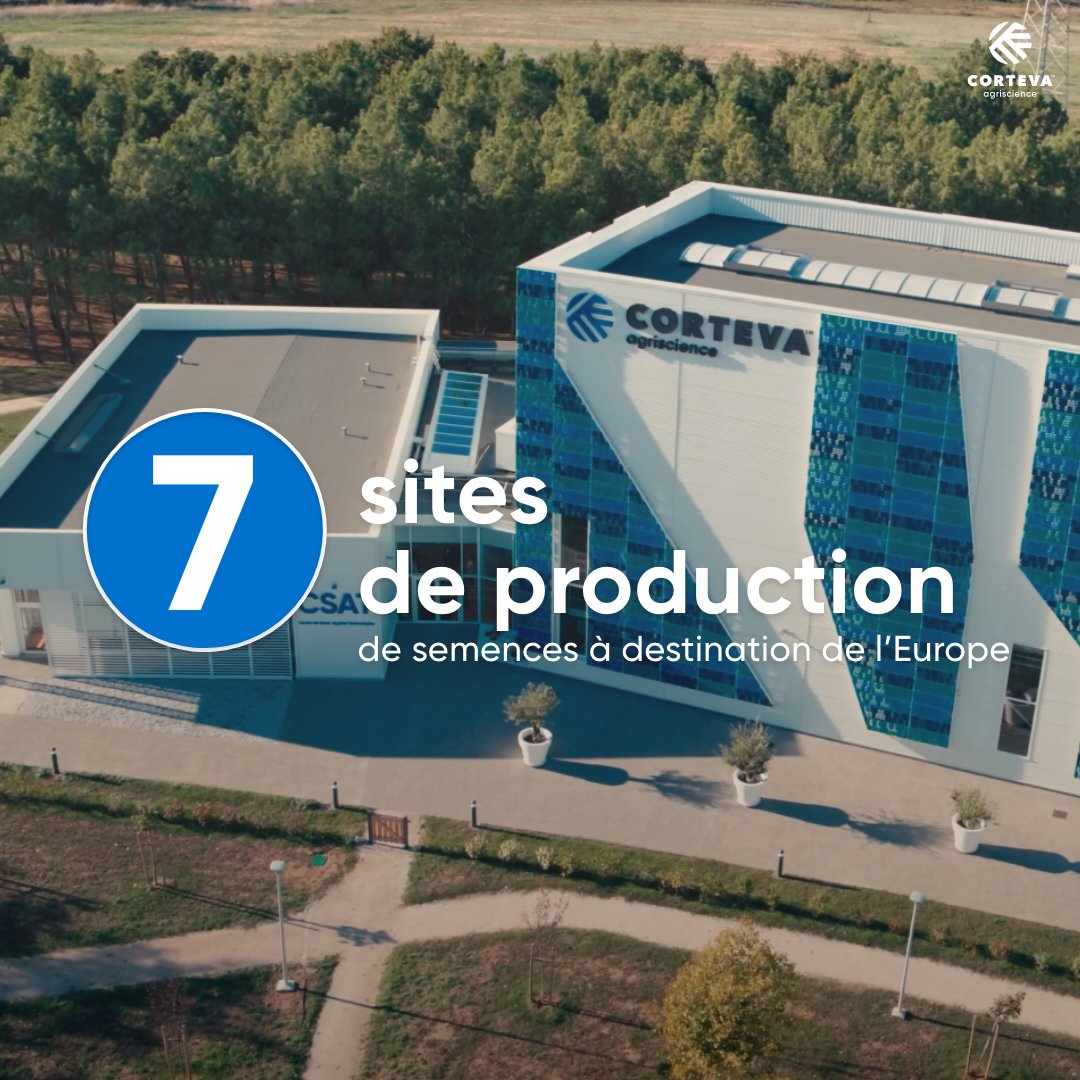 Chaque année, nous produisons et livrons plus de 3 millions de #semences dans toute l’Europe. C’est dans nos usines en France que nous élaborons des méthodes de production et de livraison sans failles pour satisfaire les #agriculteurs. 🚚🧑‍🌾