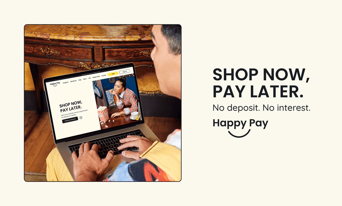 TechGuySA1's tweet image. Introducing a new way to Pay

Welcome Happy Pay to Tech Guy SA
Buy now pay later
no deposit no interest.
Split payments in 2 Paycheques.
#BNPL #happypay