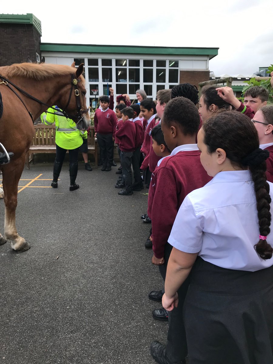 We had some special visitors in school today!