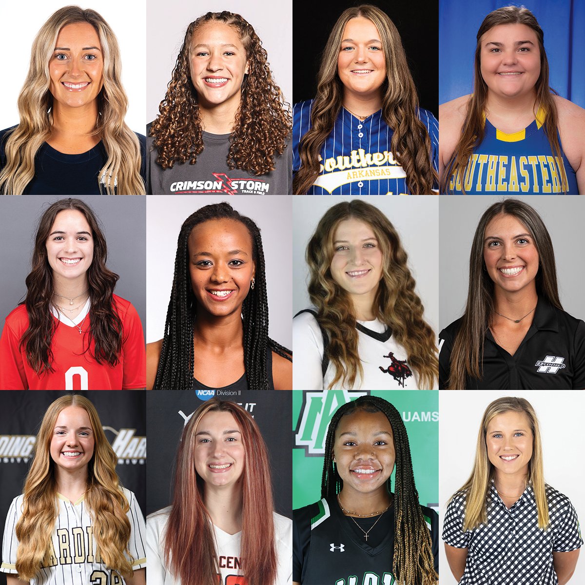 #TheGAC (@gacathletics) on Twitter photo Meet the finalists for #theGAC 2024 Female Athlete of the Year! Winner to be announced on 7/11
<a href="/SWOSUAthletics/">SWOSU Athletics</a>
<a href="/SNUAthletics/">SNU Athletics</a>
<a href="/MuleriderSports/">Mulerider Athletics</a>
<a href="/GoSoutheastern/">Southeastern Athletics</a>
<a href="/OuachitaTigers/">Ouachita Athletics</a>
<a href="/OBU_Athletics/">OBU Bison</a>
<a href="/NWOSUAthletics/">Ranger Athletics</a>
<a href="/ReddieSports/">Reddie Athletics</a>
<a href="/HardingSports/">Harding Sports</a>
<a href="/ECUTigers/">ECU Tiger Athletics</a>
<a href="/UAMsports/">UAM Athletics</a>
<a href="/ATU_Athletics/">Arkansas Tech Sports</a> Meet the finalists for #theGAC 2024 Female Athlete of the Year! Winner to be announced on 7/11
<a href="/SWOSUAthletics/">SWOSU Athletics</a>
<a href="/SNUAthletics/">SNU Athletics</a>
<a href="/MuleriderSports/">Mulerider Athletics</a>
<a href="/GoSoutheastern/">Southeastern Athletics</a>
<a href="/OuachitaTigers/">Ouachita Athletics</a>
<a href="/OBU_Athletics/">OBU Bison</a>
<a href="/NWOSUAthletics/">Ranger Athletics</a>
<a href="/ReddieSports/">Reddie Athletics</a>
<a href="/HardingSports/">Harding Sports</a>
<a href="/ECUTigers/">ECU Tiger Athletics</a>
<a href="/UAMsports/">UAM Athletics</a>
<a href="/ATU_Athletics/">Arkansas Tech Sports</a>
