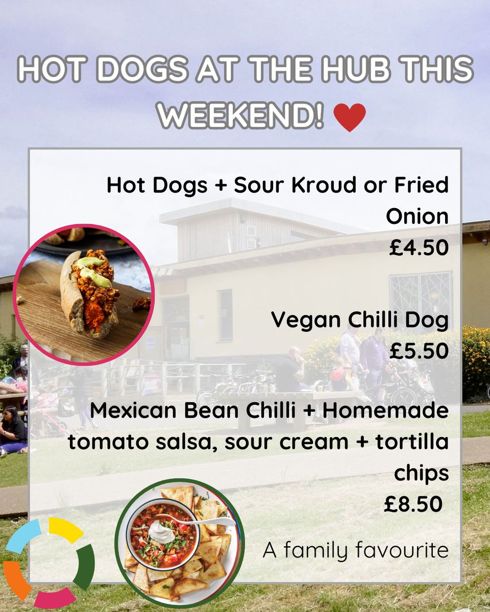 This weekend, 9am - 4pm at Lordship Hub

Hot Dogs, Corn Dogs and more! 

A family favourite ) See you soon ❤️