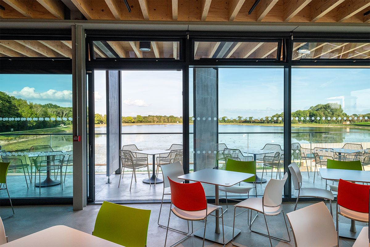 Some of the McCann and Partners team from Cardiff enjoyed a fantastic SUP session at Lisvane and Llanishen Reservoirs.
They attempted the Jumbo SUP  before enjoying some tasty buffet in one of the function rooms overlooking the beautiful reservoirs.  Look at that view!