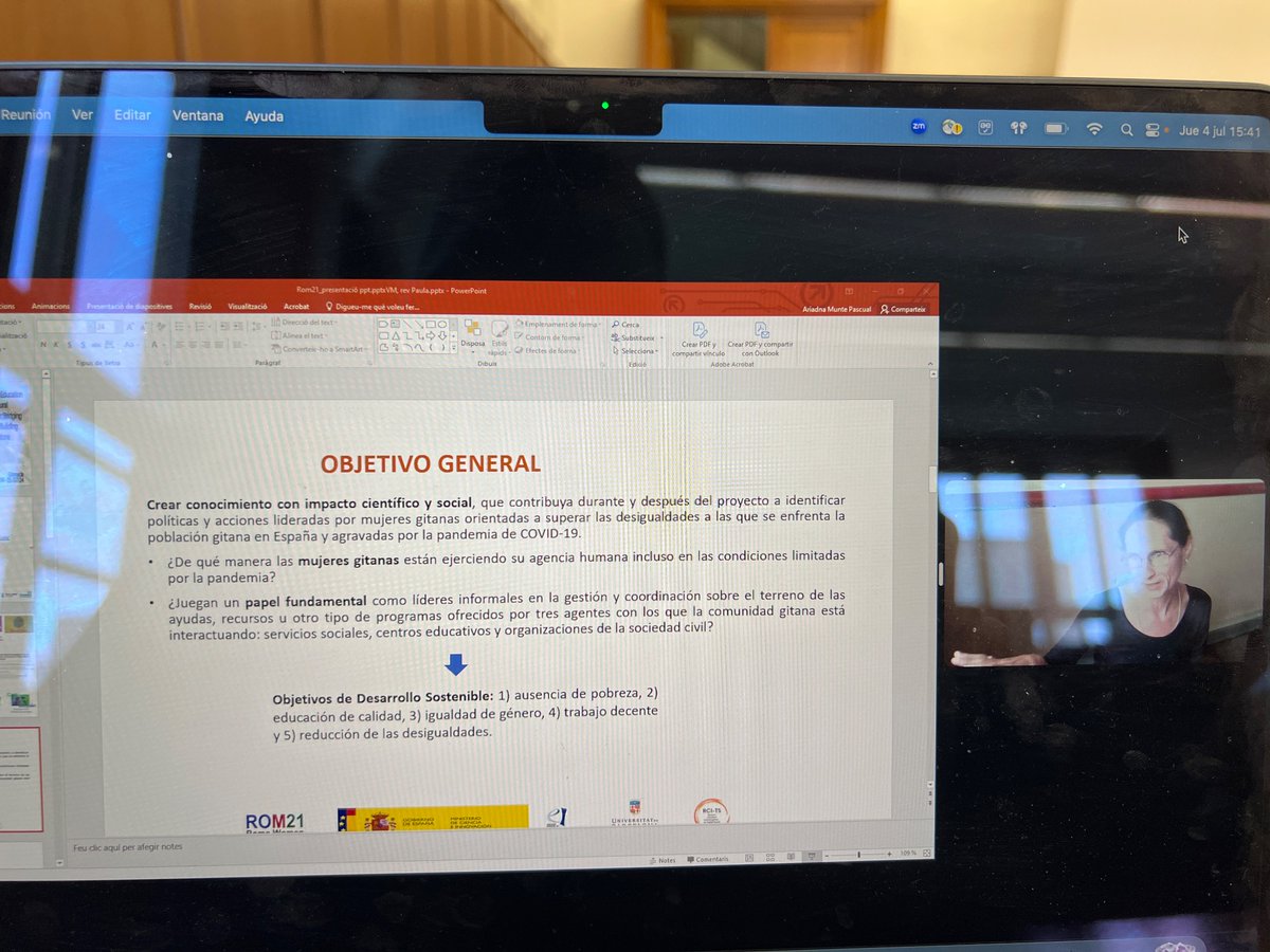 Estupenda contribución de <a href="/AriadnaMunt/">AriadnaMunté</a> IP de <a href="/ROM21_project/">ROM21</a> que desvela el papel fundamental de las mujeres gitanas en la superación de las adversidades derivadas de la pandemia ✨ bravo #CIMIE24 <a href="/AsociacionAMIE/">AMIE</a>