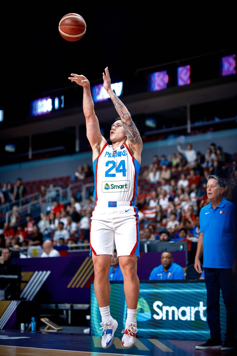 OneSportsPHL's tweet photo. OUR POGI BOY, DWIGHT RAMOS!!! ❤️‍🔥

#FIBAOQT #GilasPilipinas #PUSO 

📸 FIBA https://t.co/q1hcfJzFjG