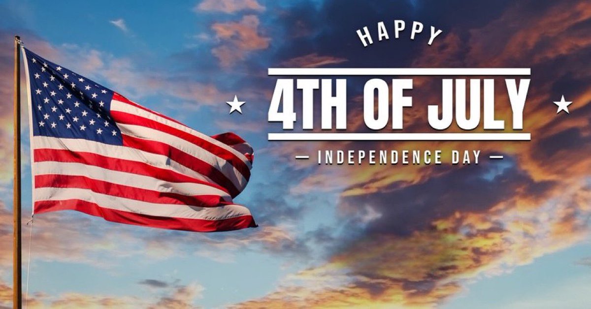 ociw1886's tweet photo. Happy Independence Day!

We honor those who fought—and continue the fight—to protect the freedoms we enjoy in this country today and every day.

God Bless America! 🇺🇸 #ociw1886 #4thofJuly #HappyIndependenceDay https://t.co/7sFeP6U8iv