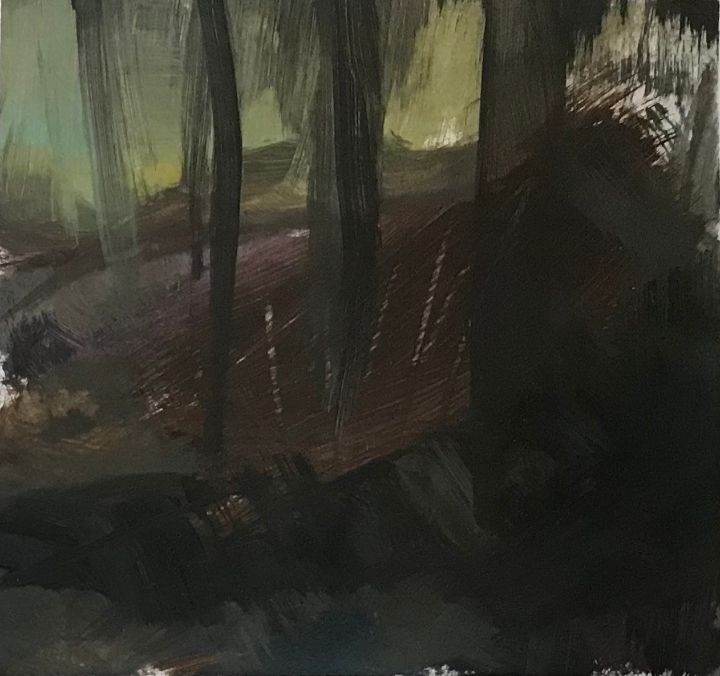 SusanWhatling's tweet photo. Art of the Day: "Woodland 5 by Susan Whatling". Buy at: https://t.co/BujzwT248Q https://t.co/naNDvHvIhO