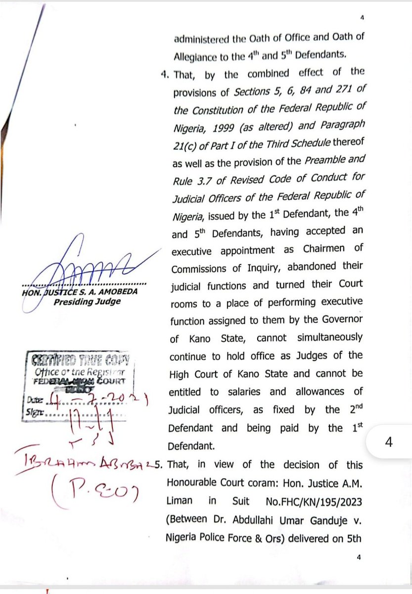 Mahmudmudi's tweet photo. Another setback for Kano State Government . This is the result of lack of diligence and due process https://t.co/xsbm0QtZzf