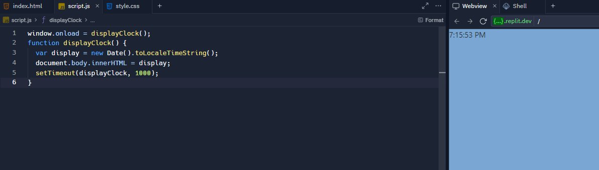 ch02425's tweet photo. Day 27 JS with
@codewithharry
🚀 Today, I created a stylish clock using JavaScript! 📷 and moving forward with this kind of nice Projects📷#developer #webdeveloper #WebsiteDevelopment https://t.co/qjHytNkhfi