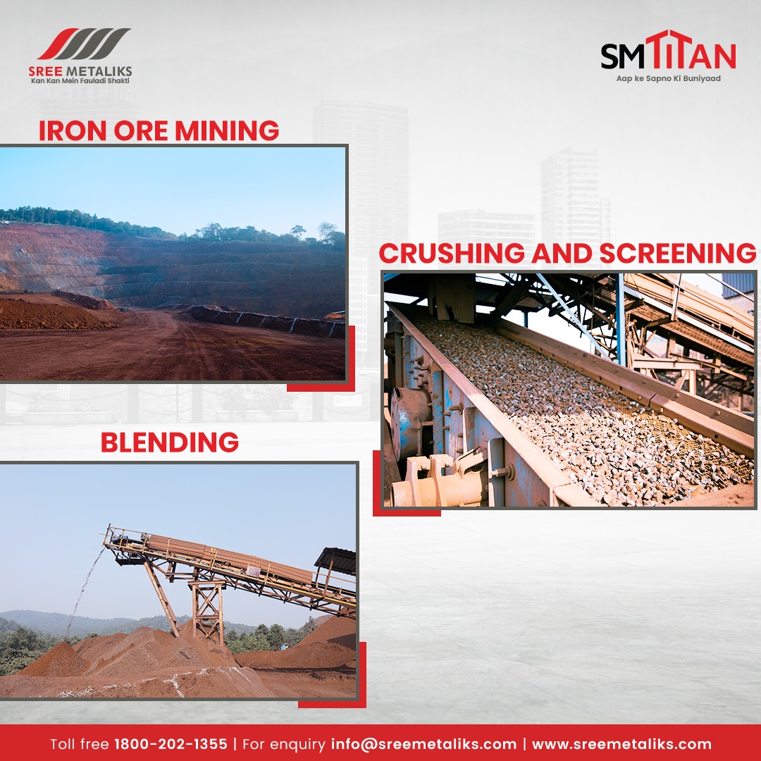 SreeMetaliks's tweet photo. "Transforming raw iron ore into refined iron: Discover the intricate process of iron production, from mining and smelting to the final product."

#iron #ironore #smelting #ironproduction #sreemetaliks #smtitan #tmtbars #tmt https://t.co/VM6pGyneKg