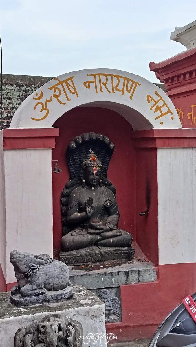 563Rajendra's tweet photo. शेष नारायण नहीं बल्कि तथागत बुद्ध हैं. https://t.co/mdcqXJncBI