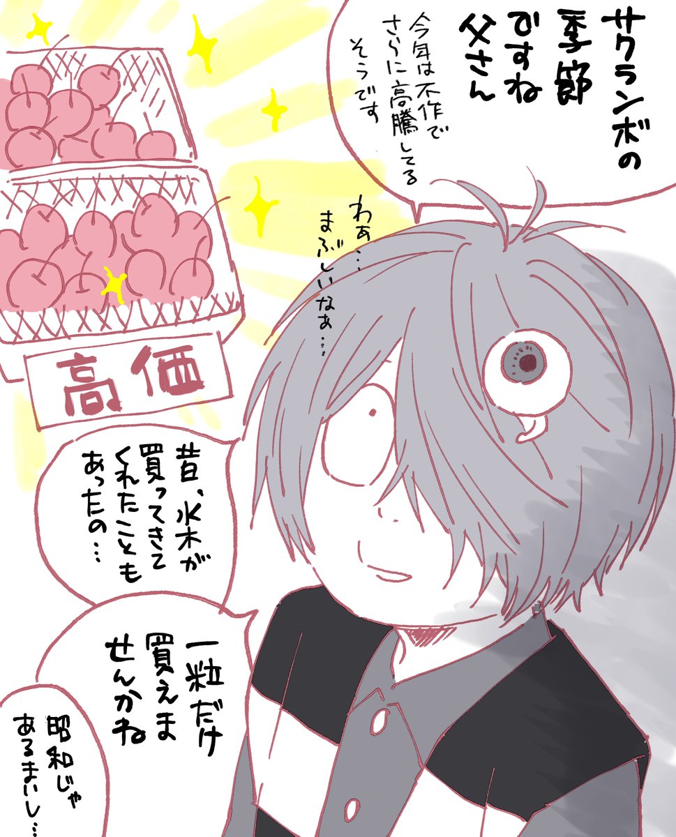 物価高のあおりをうける👻族 