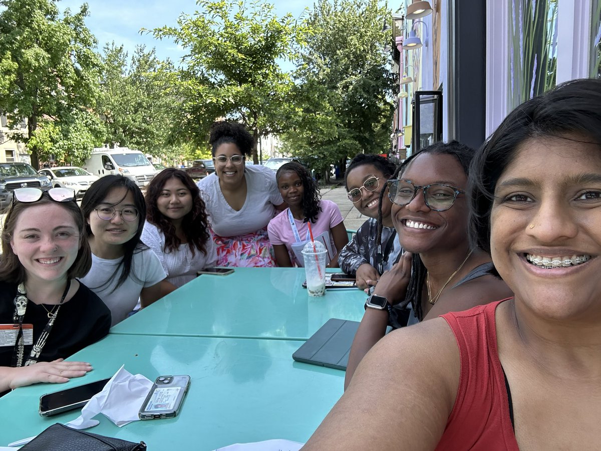 First journal club ice cream social of the summmer, with <a href="/fyzashaikh/">Dr. Fyza</a> ! Critically appraising the literature and Baltimore’s ice cream shops. 🍦😋
