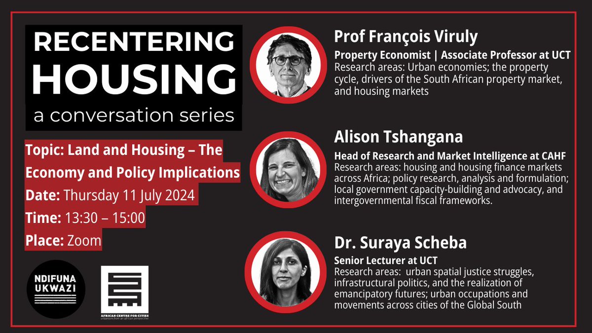 Our panelists will discuss the impact of housing policy on the economy, shed light on some of the challenges in accessing housing finance, particularly for low- and moderate-income households, and reflect on the role of occupations as an alternative housing strategy.