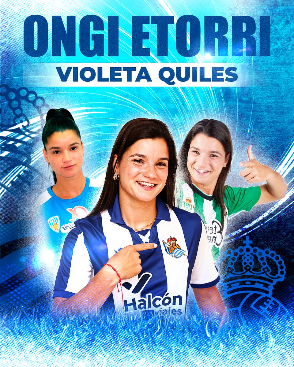 ✍ COMUNICADO OFICIAL | <a href="/violetaquiles/">Violeta Quiles</a>, primer fichaje Txuri Urdin para la próxima temporada. Ongi etorri, Violeta! 💙

#VioletaTxuriUrdin