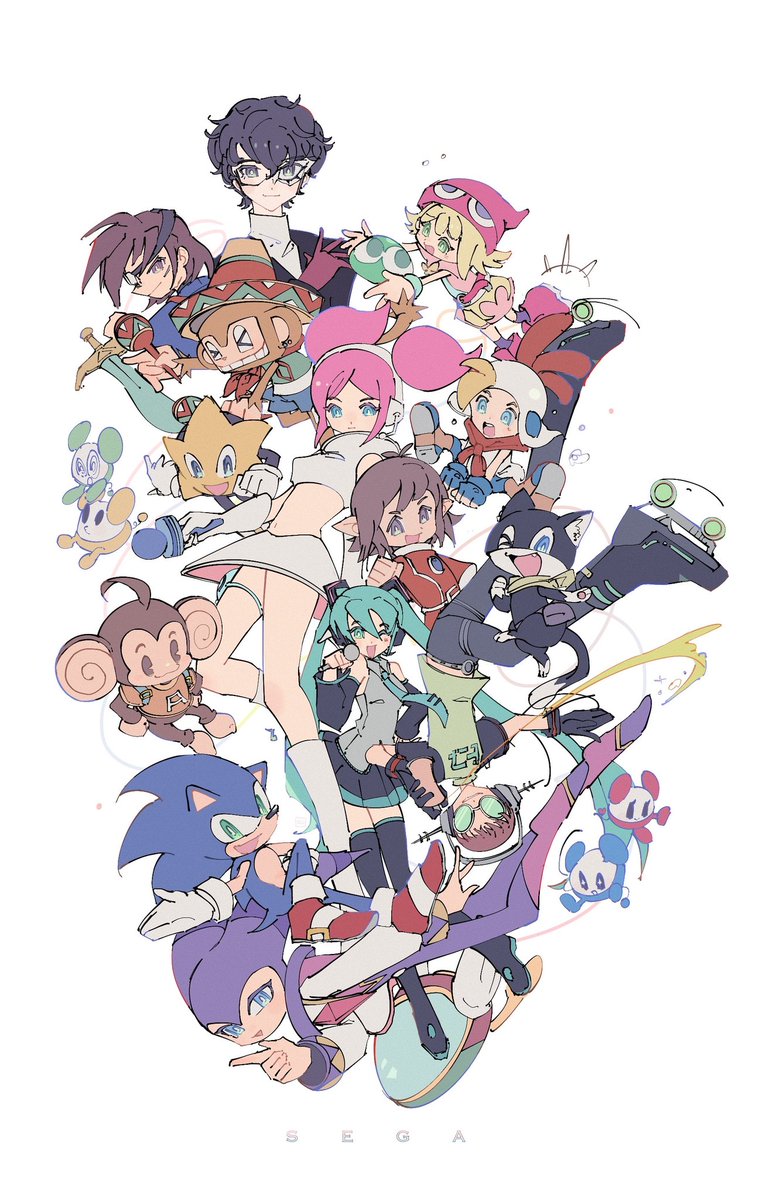 SEGA's tweet photo. Proving once again that SEGA fans are the best artists! Check out these amazing art pieces 💙

🎨:
@aoii91
@nat0rii
@BluuuoArt
@Kukakooo https://t.co/sevEHRqH4s