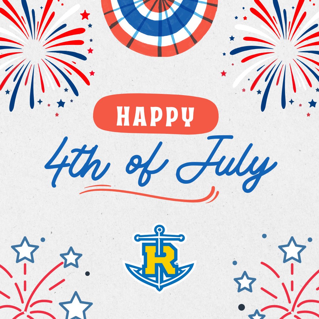 Happy Fourth of July from Rollins Softball! 🇺🇸🥎 Wishing everyone a day filled with fireworks, fun, and freedom!