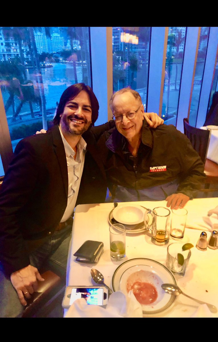 goldberg_liz's tweet photo. There was always laughter. And friendship. #riphank @Hammeringhankg #hankgoldberg #bornonthe4thofjuly https://t.co/VCnfjcdGna