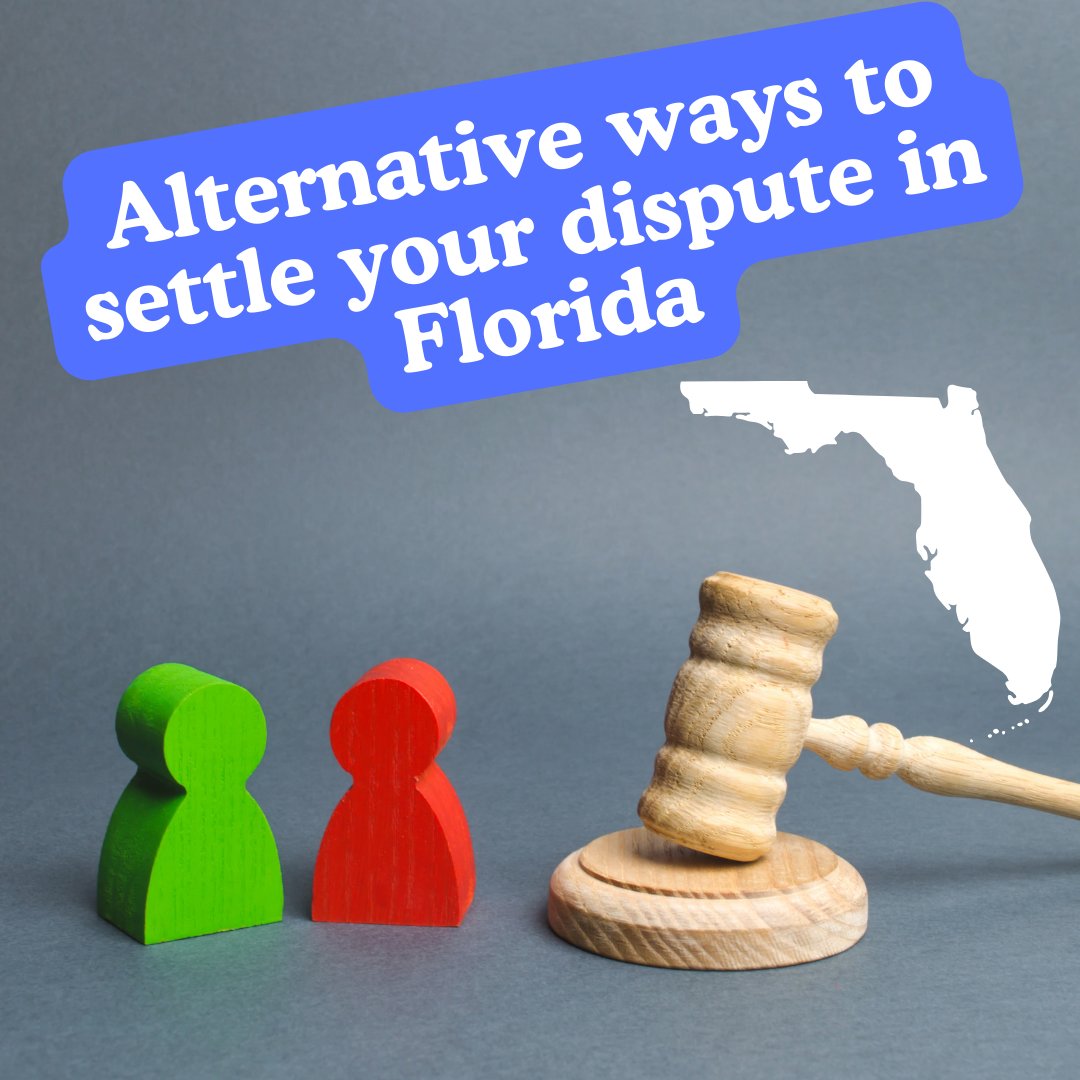 cape_law's tweet photo. ⚖️ Alternative Dispute Resolution in Florida ⚖️

Want to settle your dispute without court? 
Learn about mediation, arbitration, and other alternatives in our latest blog post.

📖 https://t.co/9RN2Lp2ViD

#LegalAdvice #DisputeResolution #Mediation #Arbitration #CapeJustice https://t.co/DyLP7LxGUd