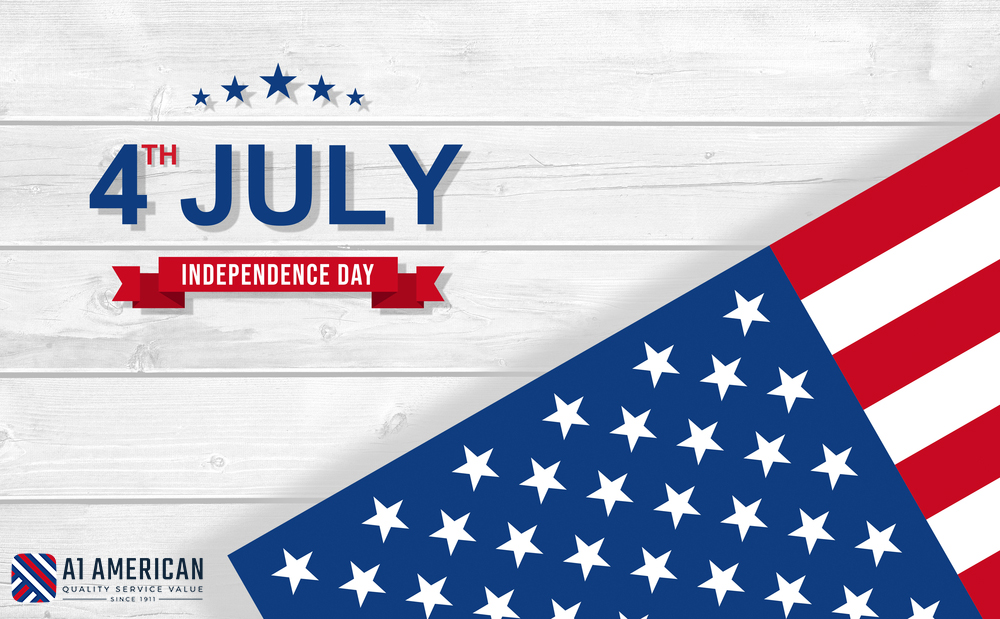 Happy 4th of July! Let's celebrate the birth of our country and honor the brave men and women who fought for our freedom. Their sacrifices give us the liberties we enjoy today. Enjoy a fun and safe time with family and friends! #Happy4thofJuly #IndependenceDay #USA  #a1american