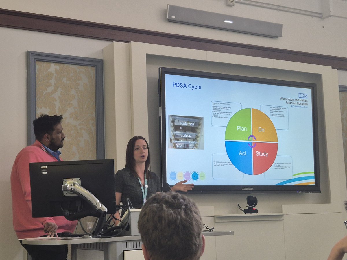 <a href="/WHHPharmacy/">WHH Pharmacy</a> delivering a masterclass in how to use QI methodology to deliver fantastic improvement work 👏 well done team! #QAShowcase2024