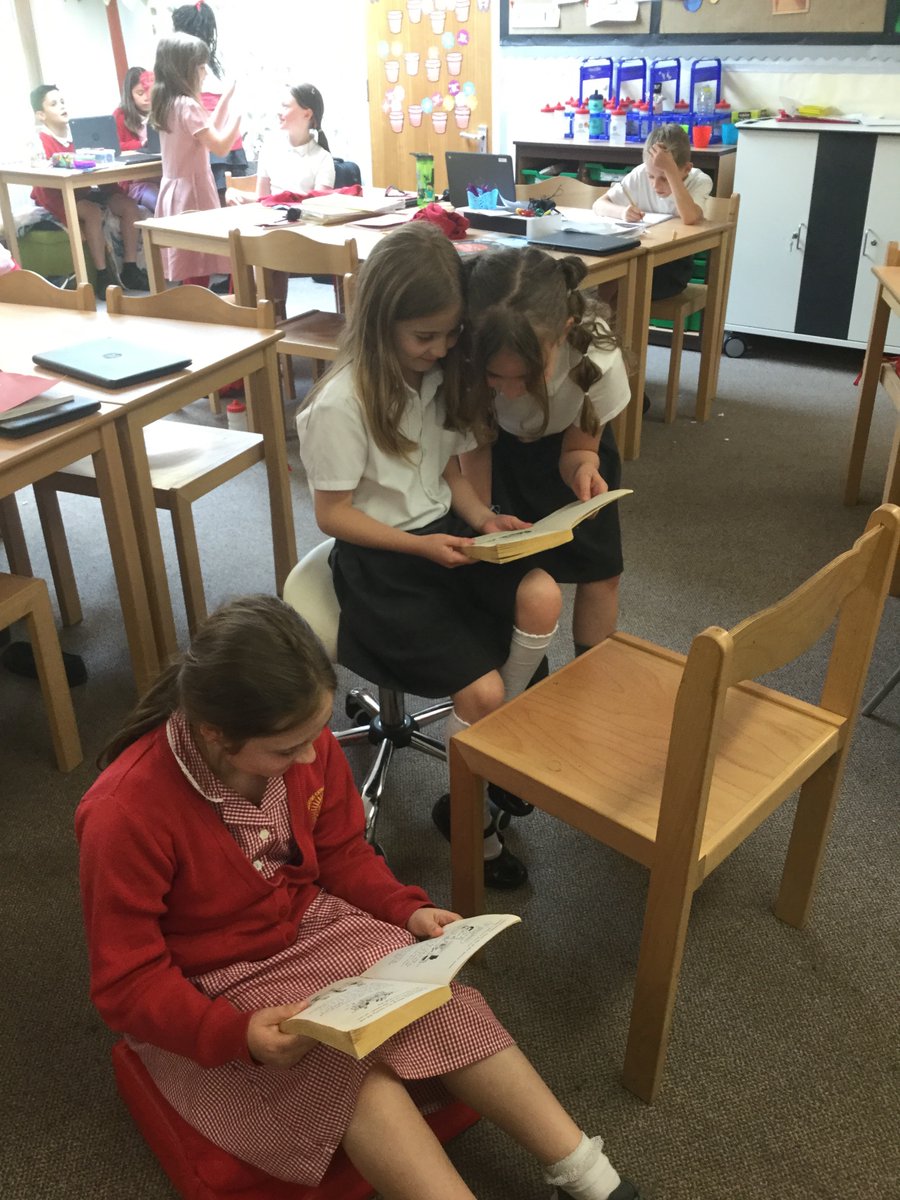 StIgOssett's tweet photo. Class four have enjoyed reading for pleasure this afternoon. Class four have a passion for reading and this is wonderful to watch. #pleasureforreading #readingisfun https://t.co/CUlVUsufHf