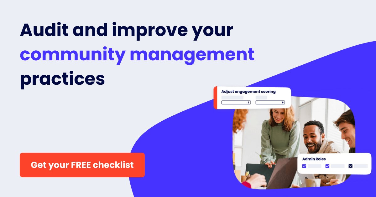 Managing an online community can sometimes feel like juggling a hundred tasks at once, right? 🤯 We’ve compiled 10 #communitymanagement best practices to make your job a little easier. 🫶

Plus, don't miss out on our handy checklist  
📝ow.ly/6IKn50SvfXS