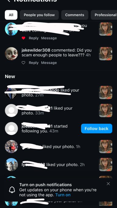 Just to clear up AGAIN: I only have ONE INSTA AND ONE TWITTER. If you got scammed by others using my