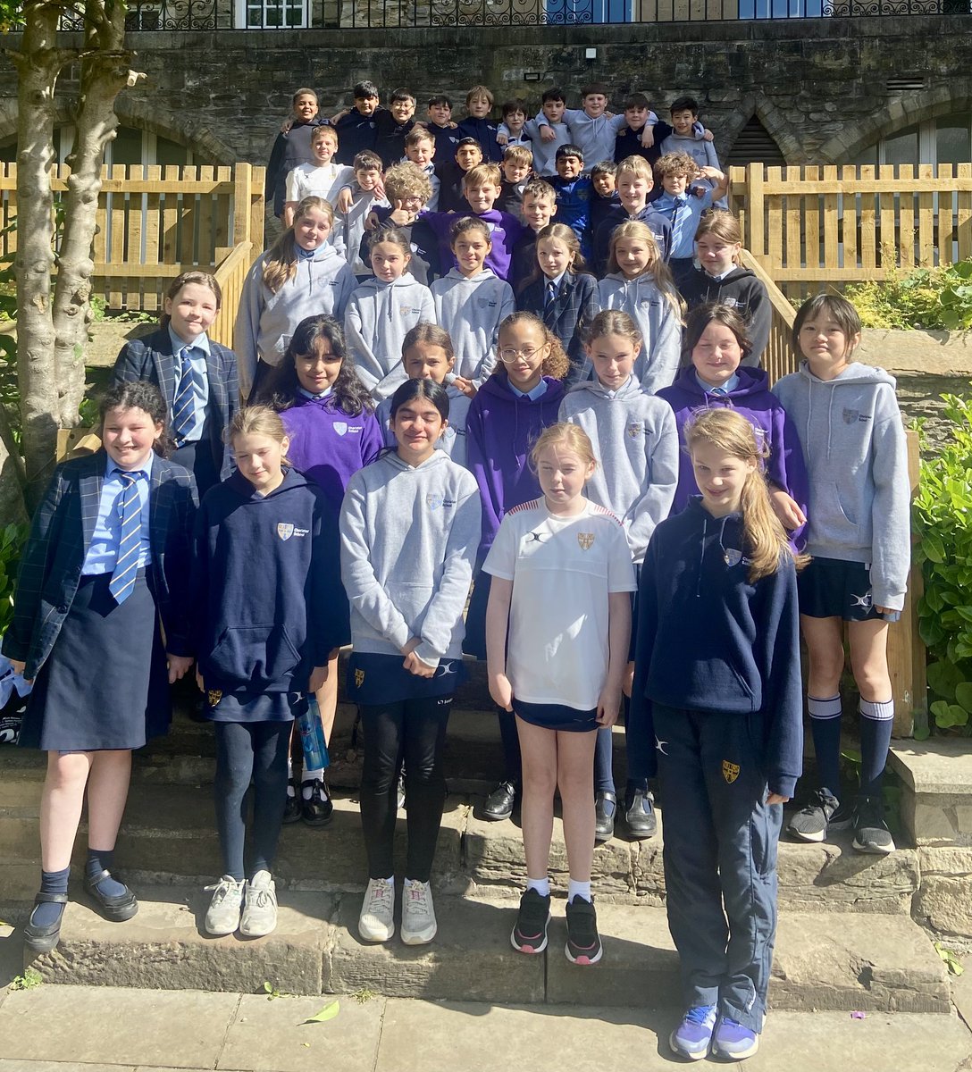 ChoristerSchool's tweet photo. Presenting our Leavers and Class of 2024…💜💙💛 #ChoristerYear6 https://t.co/iPQ4yIc3be