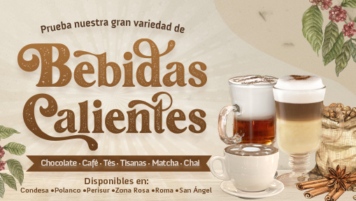 El_Pendulo's tweet photo. ¡Ven y disfruta de nuestra variedad de #bebidascalientes! Perfecta para combatir las bajas temperaturas y comenzar el día. ☕❄️
📍Pruébalas en Condesa, Roma, Perisur, Polanco, San Ángel y Zona Rosa. https://t.co/mw7v3gJaJL