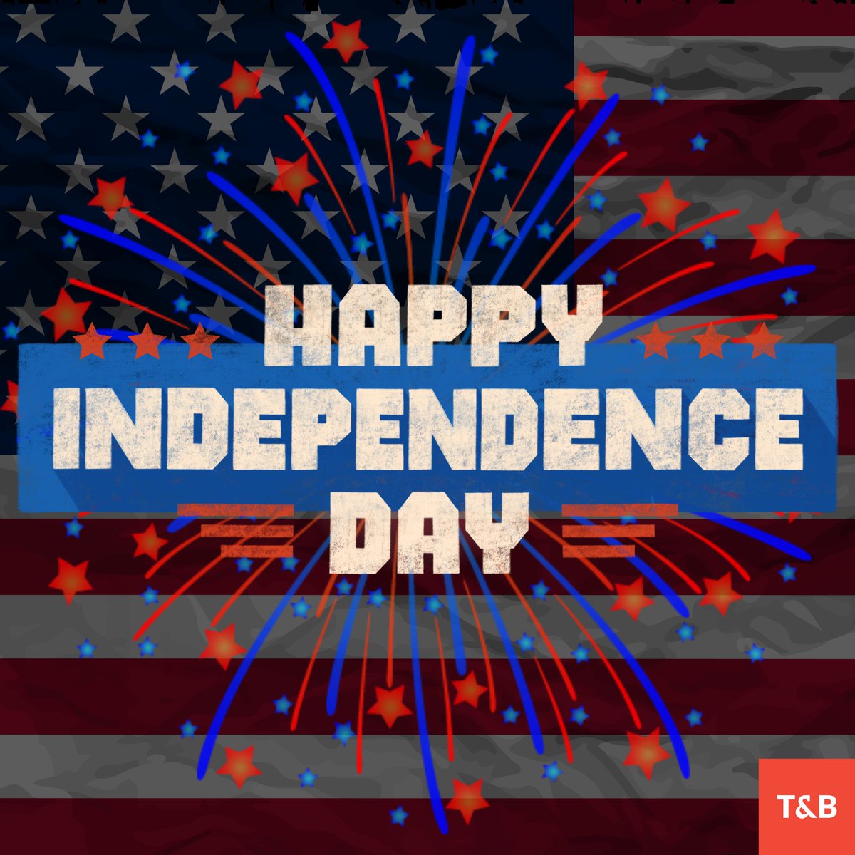 Happy Independence Day from the team at Thompson &amp; Bender! We hope you have a day filled with joy, celebration, and memorable moments with your loved ones. Enjoy the fireworks, delicious food, and the spirit of freedom! 🎆🍔