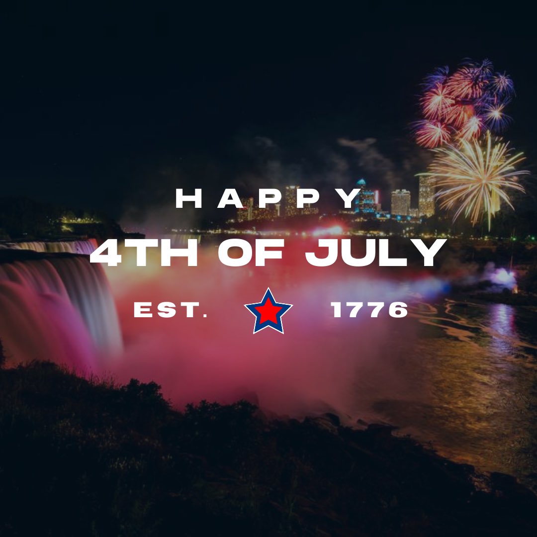 Happy 4th of July from the Niagara USA Chamber of Commerce! 🎆🇺🇸 Enjoy fireworks, festivities, and spending time with our family and friends. #chamberofcommerce #FourthOfJuly
