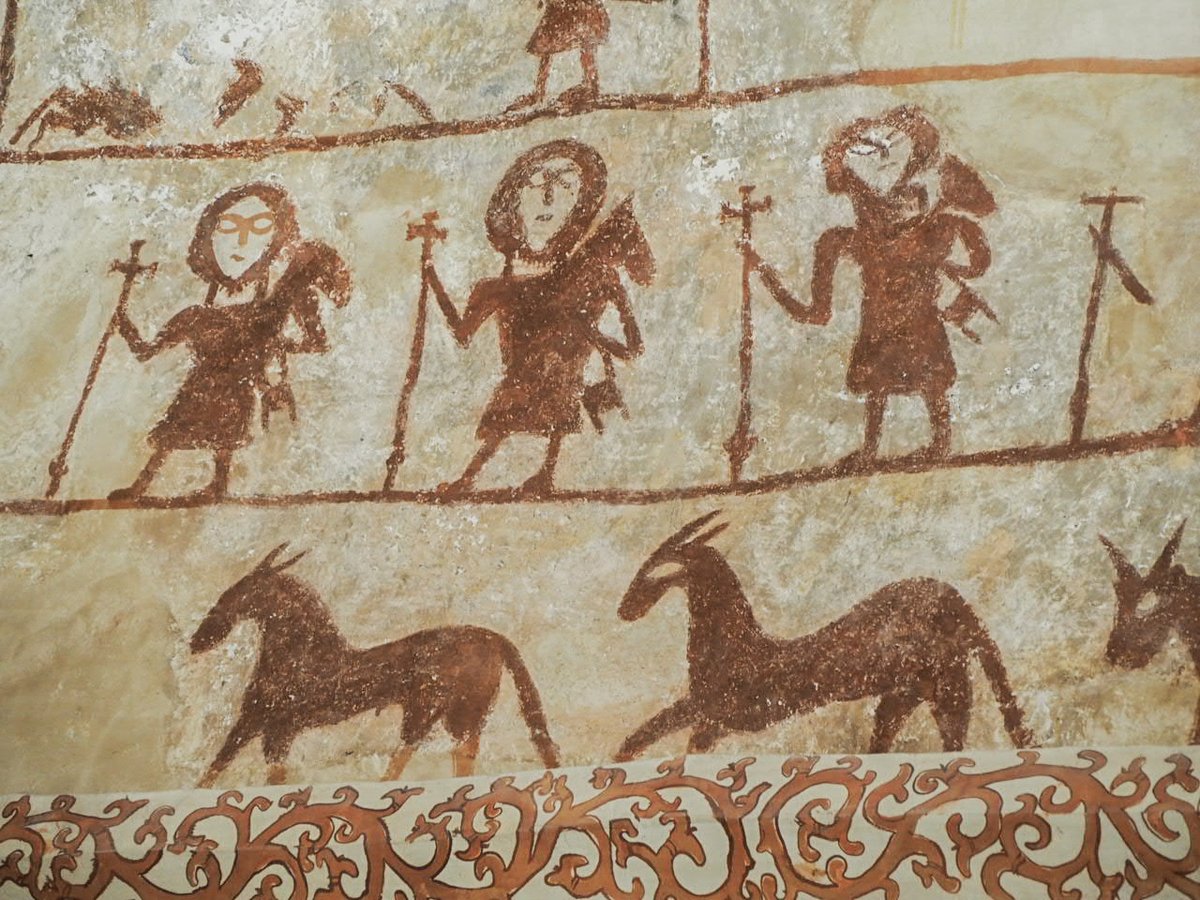 ¿Quieres descubrir la historia de estas pinturas tan misteriosas? 🧐

Se encuentran en la Iglesia de la Asunción, en Alaiza 📍.

Visitas guiadas los Sábados y Domingos de todo el año y los Martes y Jueves de julio y agosto. 

Reservas
📞945 30 29 31
📩2turismo@arabakolautada.eus